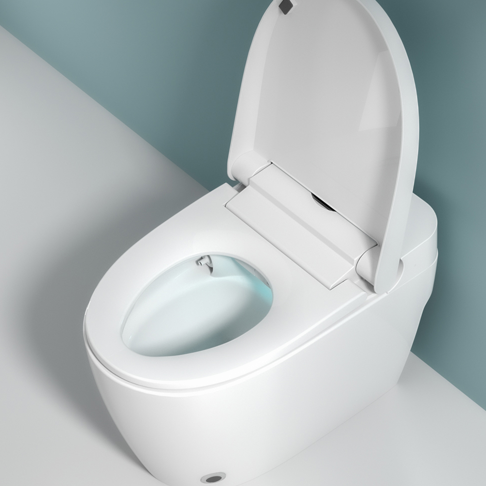 SOTOMO Smart Toilet With Integrated Bidet - Heated Seat, Auto Flush, Dryer & Remote | 1.06 GPF